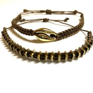 Cowshell Bracelet set
